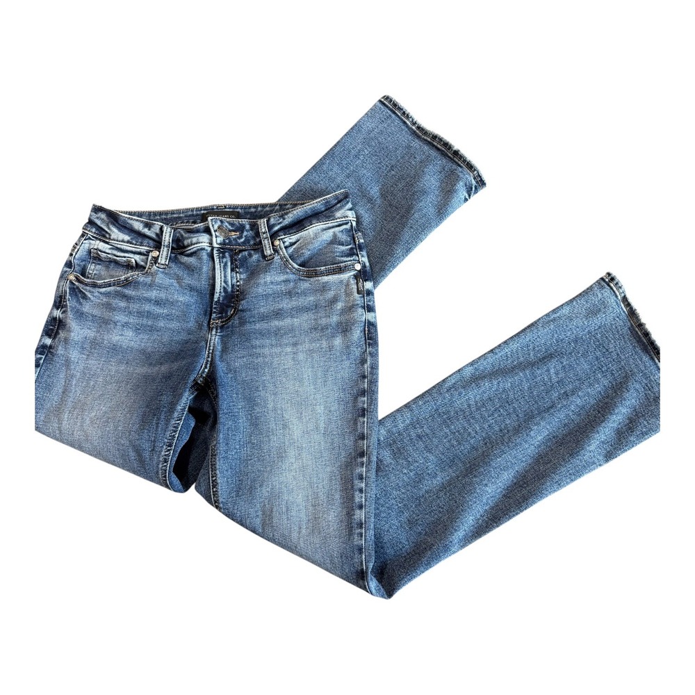 Silver Jeans Elyse Slim Boot Women's 27x30 Medium Wash Stretch
